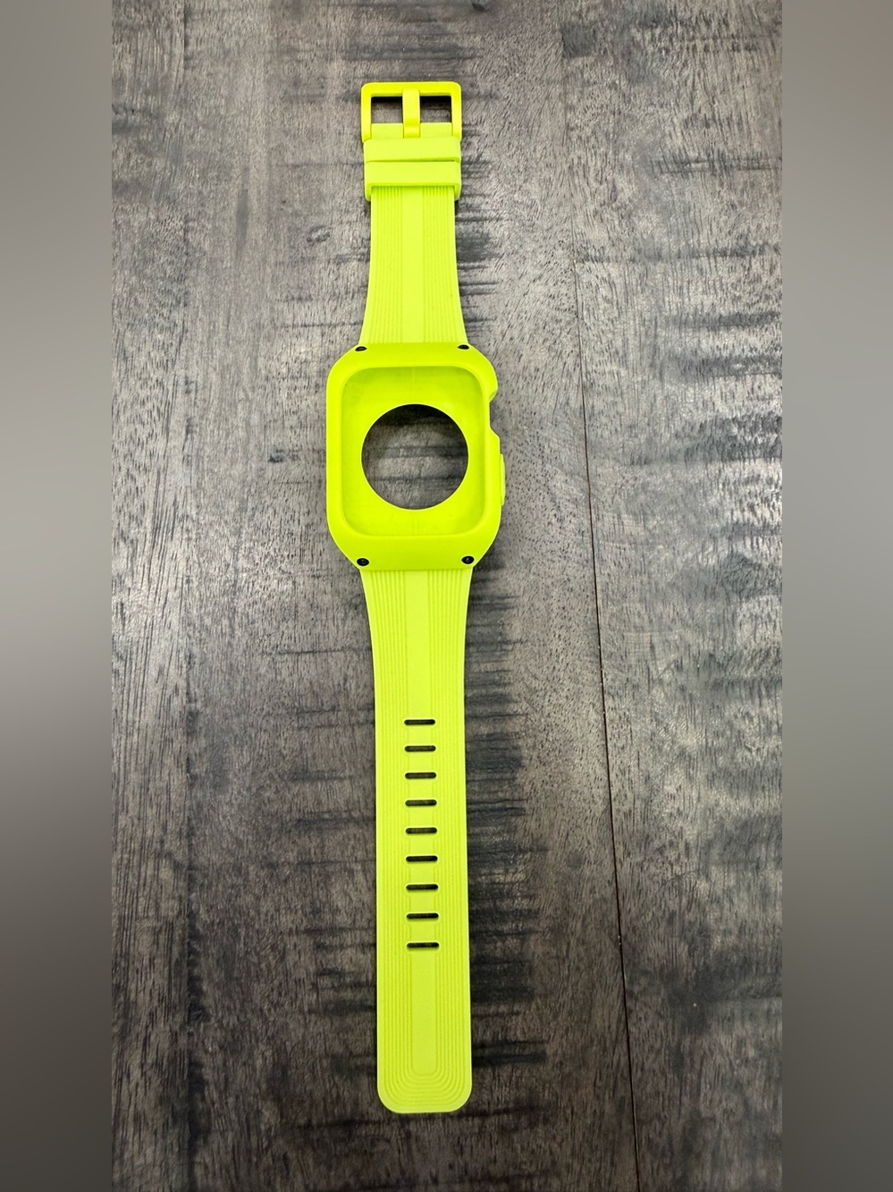 Neon Yellow Silicone Pocket Square Accessory